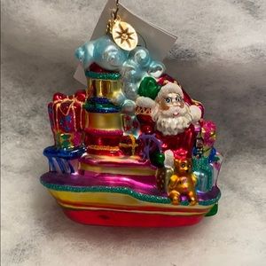 Christopher Radko Tug Time Toys